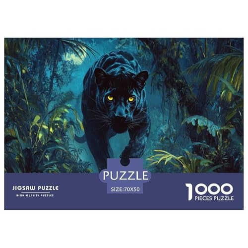 Leopard Puzzle 1000-teilige Schwer Puzzle Spielzeug Pädagogisches Spiel Impossible Herausforderung Spielzeug Für Erwachsene Und Kinder Ab 14 Jahren 70x50cm/1000pcs Leopard Puzzle 1000-teilige Schwer Puzzle Spielzeug Pädagogisches Spiel Impossible Herausforderung Spielzeug Für Erwachsene Und Kinder Ab 14 Jahren 70x50cm/1000pcs von JLZBXCUER
