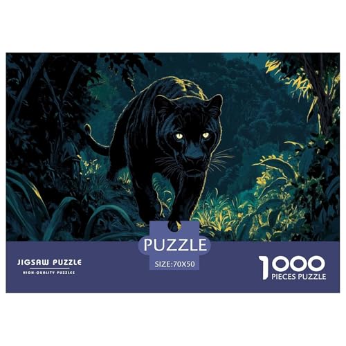 Leopard Puzzles 1000 Teile Schwer Puzzle Spielzeug Pädagogisches Spiel Impossible Herausforderung Spielzeug Für Erwachsene Und Kinder Ab 12 Jahren 70x50cm/1000pcs Leopard Puzzles 1000 Teile Schwer Puzzle Spielzeug Pädagogisches Spiel Impossible Herausforderung Spielzeug Für Erwachsene Und Kinder Ab 12 Jahren 70x50cm/1000pcs von JLZBXCUER