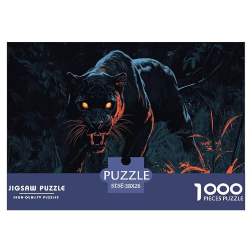 Leopard Puzzles 1000 Teile Schwer Puzzle Spielzeug Pädagogisches Spiel Impossible Herausforderungsspielzeug Für Erwachsene Kinder 38x26cm/1000pcs Leopard Puzzles 1000 Teile Schwer Puzzle Spielzeug Pädagogisches Spiel Impossible Herausforderungsspielzeug Für Erwachsene Kinder 38x26cm/1000pcs von JLZBXCUER
