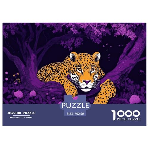 Leopard Puzzles 1000 Teile Schwer Puzzle Spielzeug Pädagogisches Spiel Impossible Herausforderungsspielzeug Für Erwachsene Und Kinder in Bewährter 70x50cm/1000pcs Leopard Puzzles 1000 Teile Schwer Puzzle Spielzeug Pädagogisches Spiel Impossible Herausforderungsspielzeug Für Erwachsene Und Kinder in Bewährter 70x50cm/1000pcs von JLZBXCUER