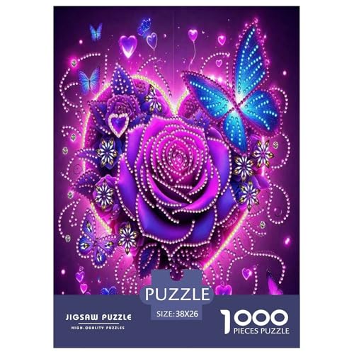 Liebe Blumen Puzzle 1000-teilige Schwer Puzzle Spielzeug Lernspiel Impossible Herausforderungsspielzeug Für Erwachsene Und Kinder Ab 12 Jahren 38x26cm/1000pcs Liebe Blumen Puzzle 1000-teilige Schwer Puzzle Spielzeug Lernspiel Impossible Herausforderungsspielzeug Für Erwachsene Und Kinder Ab 12 Jahren 38x26cm/1000pcs von JLZBXCUER
