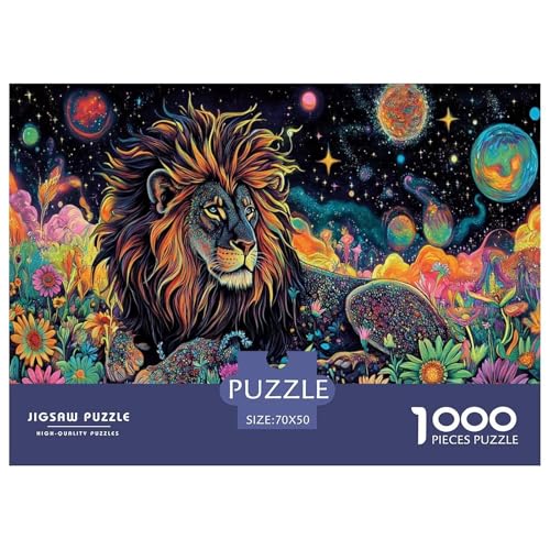 Löwen Puzzles 1000 Teile Schwer Puzzle Spielzeug Lernspiel Impossible Herausforderung Spielzeug Für Erwachsene Und Kinder Ab 14 Jahren 70x50cm/1000pcs Löwen Puzzles 1000 Teile Schwer Puzzle Spielzeug Lernspiel Impossible Herausforderung Spielzeug Für Erwachsene Und Kinder Ab 14 Jahren 70x50cm/1000pcs von JLZBXCUER