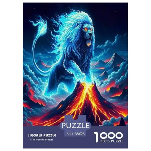 Löwen Puzzles 1000 Teile Schwer Puzzle Spielzeug Pädagogisches Spiel Impossible Herausforderungsspielzeug Für Erwachsene Kinder 38x26cm/1000pcs Löwen Puzzles 1000 Teile Schwer Puzzle Spielzeug Pädagogisches Spiel Impossible Herausforderungsspielzeug Für Erwachsene Kinder 38x26cm/1000pcs von JLZBXCUER