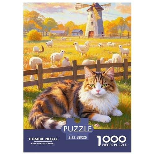 Maine Coon Puzzle 1000 Teile Schwer Puzzle Spielzeug Lernspiel Impossible Herausforderung Spielzeug Für Erwachsene Und Kinder Ab 14 Jahren 38x26cm/1000pcs Maine Coon Puzzle 1000 Teile Schwer Puzzle Spielzeug Lernspiel Impossible Herausforderung Spielzeug Für Erwachsene Und Kinder Ab 14 Jahren 38x26cm/1000pcs von JLZBXCUER