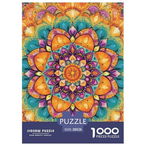 Mandala Puzzles 1000 Teile Schwer Puzzle Spielzeug Pädagogisches Spiel Impossible Herausforderungsspielzeug Für Erwachsene Kinder 38x26cm/1000pcs Mandala Puzzles 1000 Teile Schwer Puzzle Spielzeug Pädagogisches Spiel Impossible Herausforderungsspielzeug Für Erwachsene Kinder 38x26cm/1000pcs von JLZBXCUER
