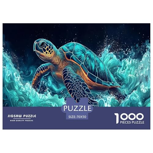 Meeresschildkröte Puzzle 1000-teilige Schwer Puzzle Spielzeug Pädagogisches Spiel Impossible Herausforderung Spielzeug Für Erwachsene Kinder 70x50cm/1000pcs Meeresschildkröte Puzzle 1000-teilige Schwer Puzzle Spielzeug Pädagogisches Spiel Impossible Herausforderung Spielzeug Für Erwachsene Kinder 70x50cm/1000pcs von JLZBXCUER