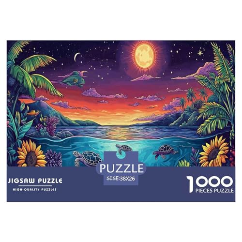 Meeresschildkröte Puzzles 1000 Teile Schwer Puzzle Spielzeug Lernspiel Impossible Herausforderung Spielzeug Für Erwachsene Und Kinder in Bewährter 38x26cm/1000pcs Meeresschildkröte Puzzles 1000 Teile Schwer Puzzle Spielzeug Lernspiel Impossible Herausforderung Spielzeug Für Erwachsene Und Kinder in Bewährter 38x26cm/1000pcs von JLZBXCUER