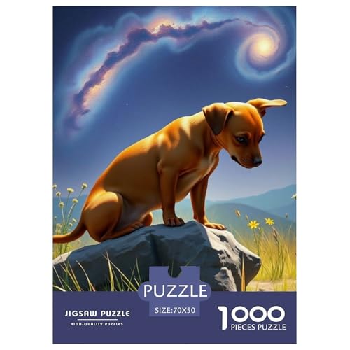 Miniatur Pinscher Puzzles 1000 Teile Schwer Puzzle Spielzeug Pädagogisches Spiel Impossible Hund Herausforderungsspielzeug Für Erwachsene Und Kinder Ab 12 Jahren 70x50cm/1000pcs Miniatur Pinscher Puzzles 1000 Teile Schwer Puzzle Spielzeug Pädagogisches Spiel Impossible Hund Herausforderungsspielzeug Für Erwachsene Und Kinder Ab 12 Jahren 70x50cm/1000pcs von JLZBXCUER
