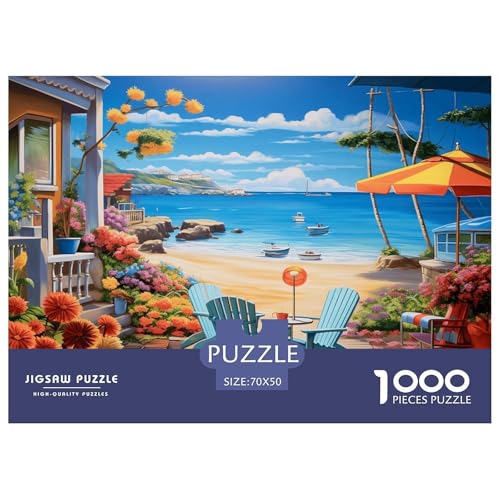 Mittelmeerblick Puzzle 1000 Teile Schwer Puzzle Spielzeug Lernspiel Impossible Herausforderungsspielzeug Für Erwachsene Und Kinder Ab 12 Jahren 70x50cm/1000pcs Mittelmeerblick Puzzle 1000 Teile Schwer Puzzle Spielzeug Lernspiel Impossible Herausforderungsspielzeug Für Erwachsene Und Kinder Ab 12 Jahren 70x50cm/1000pcs von JLZBXCUER