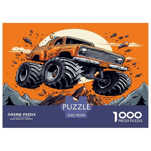 Monster Lastwagen Ultra Lastwagen Puzzle 1000-teilige Schwer Puzzle Spielzeug Pädagogisches Spiel Impossible Herausforderungsspielzeug Für Erwachsene Und Kinder Ab 14 Jahren 70x50cm/1000pcs Monster Lastwagen Ultra Lastwagen Puzzle 1000-teilige Schwer Puzzle Spielzeug Pädagogisches Spiel Impossible Herausforderungsspielzeug Für Erwachsene Und Kinder Ab 14 Jahren 70x50cm/1000pcs von JLZBXCUER