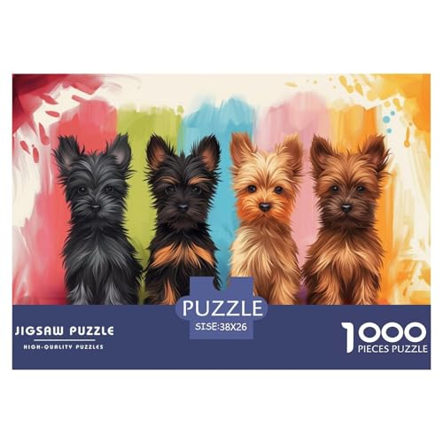 Niedliche Hunde Puzzles 1000 Teile Schwer Puzzle Spielzeug Pädagogisches Spiel Impossible Herausforderung Spielzeug Für Erwachsene Und Kinder Ab 14 Jahren 38x26cm/1000pcs Niedliche Hunde Puzzles 1000 Teile Schwer Puzzle Spielzeug Pädagogisches Spiel Impossible Herausforderung Spielzeug Für Erwachsene Und Kinder Ab 14 Jahren 38x26cm/1000pcs von JLZBXCUER