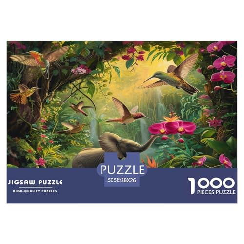 Niedlicher Kleiner Elefant Puzzle 1000 Teile Schwer Puzzle Spielzeug Lernspiel Impossible Herausforderungsspielzeug Für Erwachsene Und Kinder in Bewährter 38x26cm/1000pcs Niedlicher Kleiner Elefant Puzzle 1000 Teile Schwer Puzzle Spielzeug Lernspiel Impossible Herausforderungsspielzeug Für Erwachsene Und Kinder in Bewährter 38x26cm/1000pcs von JLZBXCUER