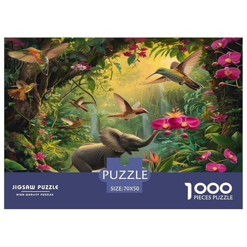 Niedlicher Kleiner Elefant Puzzle 1000-teilige Schwer Puzzle Spielzeug Pädagogisches Spiel Impossible Herausforderungsspielzeug Für Erwachsene Kinder 70x50cm/1000pcs Niedlicher Kleiner Elefant Puzzle 1000-teilige Schwer Puzzle Spielzeug Pädagogisches Spiel Impossible Herausforderungsspielzeug Für Erwachsene Kinder 70x50cm/1000pcs von JLZBXCUER