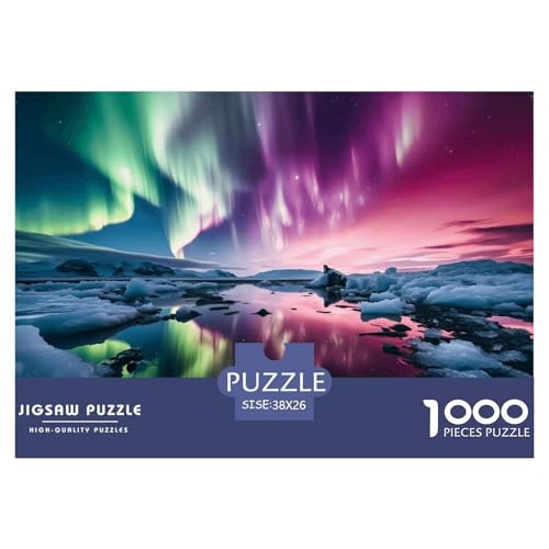 Nordlichter Puzzle 1000-teilige Schwer Puzzle Spielzeug Lernspiel Impossible Herausforderung Spielzeug Für Erwachsene Und Kinder in Bewährter 38x26cm/1000pcs Nordlichter Puzzle 1000-teilige Schwer Puzzle Spielzeug Lernspiel Impossible Herausforderung Spielzeug Für Erwachsene Und Kinder in Bewährter 38x26cm/1000pcs von JLZBXCUER
