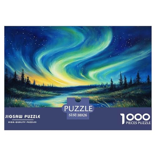 Nordlichter Puzzles 1000 Teile Schwer Puzzle Spielzeug Pädagogisches Spiel Impossible Herausforderungsspielzeug Für Erwachsene Kinder 38x26cm/1000pcs Nordlichter Puzzles 1000 Teile Schwer Puzzle Spielzeug Pädagogisches Spiel Impossible Herausforderungsspielzeug Für Erwachsene Kinder 38x26cm/1000pcs von JLZBXCUER