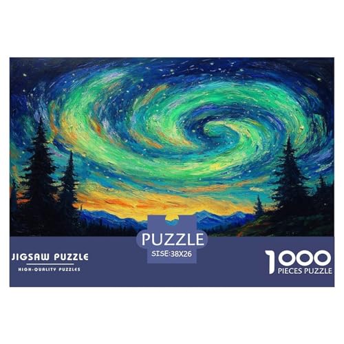 Nordlichter Puzzles 1000 Teile Schwer Puzzle Spielzeug Pädagogisches Spiel Impossible Herausforderungsspielzeug Für Erwachsene Kinder 38x26cm/1000pcs Nordlichter Puzzles 1000 Teile Schwer Puzzle Spielzeug Pädagogisches Spiel Impossible Herausforderungsspielzeug Für Erwachsene Kinder 38x26cm/1000pcs von JLZBXCUER