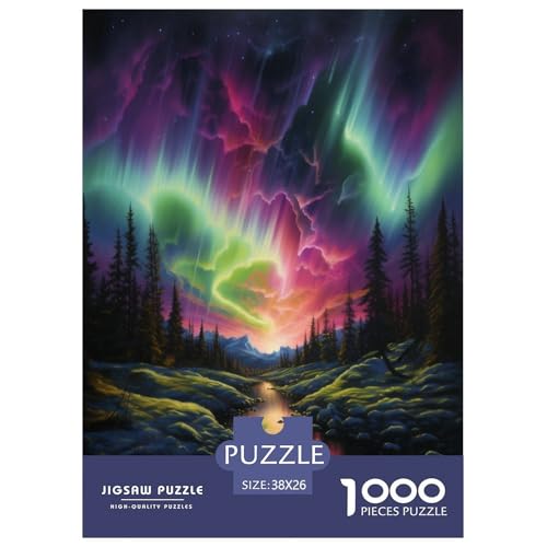 Nordlichter in Norwegen Puzzles 1000 Teile Schwer Puzzle Spielzeug Pädagogisches Spiel Impossible Herausforderungsspielzeug Für Erwachsene Und Kinder Ab 14 Jahren 38x26cm/1000pcs Nordlichter in Norwegen Puzzles 1000 Teile Schwer Puzzle Spielzeug Pädagogisches Spiel Impossible Herausforderungsspielzeug Für Erwachsene Und Kinder Ab 14 Jahren 38x26cm/1000pcs von JLZBXCUER