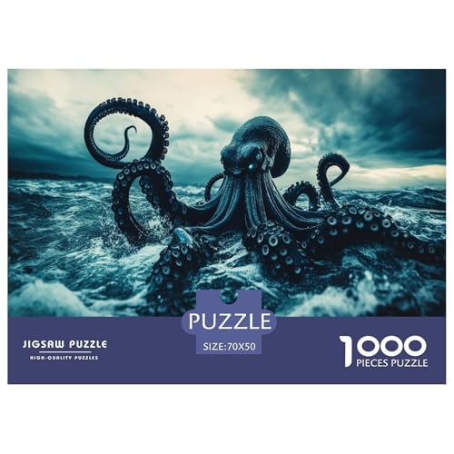 Octopus Puzzle 1000 Teile Schwer Puzzle Spielzeug Lernspiel Impossible Herausforderung Spielzeug Für Erwachsene Kinder 70x50cm/1000pcs Octopus Puzzle 1000 Teile Schwer Puzzle Spielzeug Lernspiel Impossible Herausforderung Spielzeug Für Erwachsene Kinder 70x50cm/1000pcs von JLZBXCUER