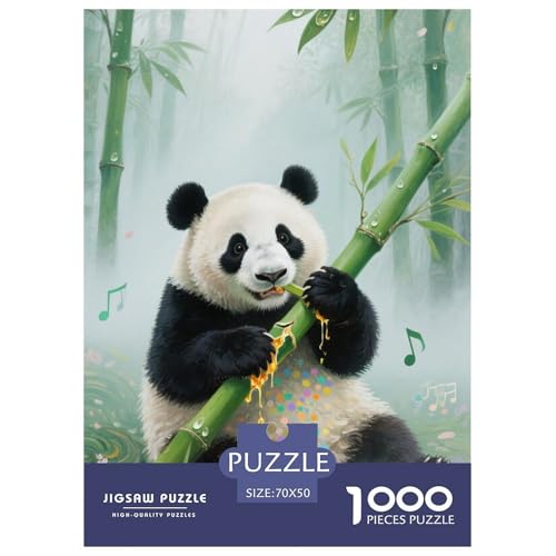 Panda Puzzle 1000 Teile Schwer Puzzle Spielzeug Lernspiel Impossible Herausforderung Spielzeug Für Erwachsene Und Kinder Ab 12 Jahren 70x50cm/1000pcs Panda Puzzle 1000 Teile Schwer Puzzle Spielzeug Lernspiel Impossible Herausforderung Spielzeug Für Erwachsene Und Kinder Ab 12 Jahren 70x50cm/1000pcs von JLZBXCUER