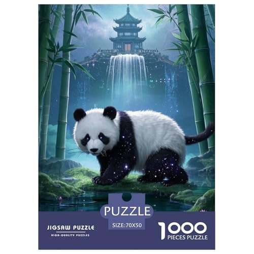 Panda Puzzle 1000 Teile Schwer Puzzle Spielzeug Lernspiel Impossible Herausforderungsspielzeug Für Erwachsene Und Kinder Ab 14 Jahren 70x50cm/1000pcs Panda Puzzle 1000 Teile Schwer Puzzle Spielzeug Lernspiel Impossible Herausforderungsspielzeug Für Erwachsene Und Kinder Ab 14 Jahren 70x50cm/1000pcs von JLZBXCUER