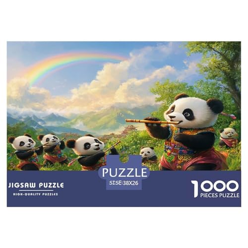 Panda Puzzles 1000 Teile Schwer Puzzle Spielzeug Lernspiel Impossible Herausforderung Spielzeug Für Erwachsene Kinder 38x26cm/1000pcs Panda Puzzles 1000 Teile Schwer Puzzle Spielzeug Lernspiel Impossible Herausforderung Spielzeug Für Erwachsene Kinder 38x26cm/1000pcs von JLZBXCUER