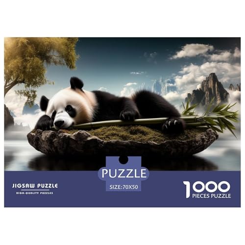 Panda Puzzles 1000 Teile Schwer Puzzle Spielzeug Lernspiel Impossible Herausforderung Spielzeug Für Erwachsene Und Kinder Ab 12 Jahren 70x50cm/1000pcs Panda Puzzles 1000 Teile Schwer Puzzle Spielzeug Lernspiel Impossible Herausforderung Spielzeug Für Erwachsene Und Kinder Ab 12 Jahren 70x50cm/1000pcs von JLZBXCUER