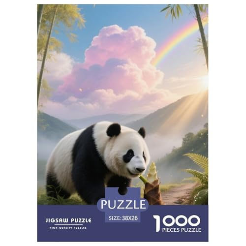 Panda Puzzles 1000 Teile Schwer Puzzle Spielzeug Lernspiel Impossible Tier Herausforderungsspielzeug Für Erwachsene Und Kinder Ab 14 Jahren 38x26cm/1000pcs Panda Puzzles 1000 Teile Schwer Puzzle Spielzeug Lernspiel Impossible Tier Herausforderungsspielzeug Für Erwachsene Und Kinder Ab 14 Jahren 38x26cm/1000pcs von JLZBXCUER