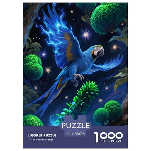 Papagei Puzzles 1000 Teile Schwer Puzzle Spielzeug Pädagogisches Spiel Impossible Herausforderung Spielzeug Für Erwachsene Kinder 38x26cm/1000pcs Papagei Puzzles 1000 Teile Schwer Puzzle Spielzeug Pädagogisches Spiel Impossible Herausforderung Spielzeug Für Erwachsene Kinder 38x26cm/1000pcs von JLZBXCUER