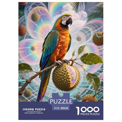 Papagei Puzzles 1000 Teile Schwer Puzzle Spielzeug Pädagogisches Spiel Impossible Herausforderung Spielzeug Für Erwachsene Und Kinder in Bewährter 38x26cm/1000pcs Papagei Puzzles 1000 Teile Schwer Puzzle Spielzeug Pädagogisches Spiel Impossible Herausforderung Spielzeug Für Erwachsene Und Kinder in Bewährter 38x26cm/1000pcs von JLZBXCUER