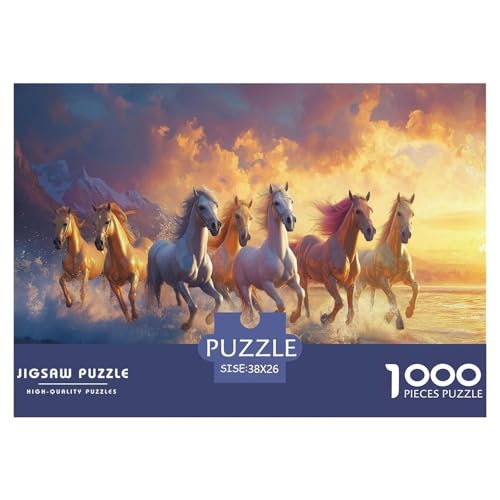 Pferd Puzzle 1000 Teile Schwer Puzzle Spielzeug Lernspiel Impossible Herausforderung Spielzeug Für Erwachsene Kinder 38x26cm/1000pcs Pferd Puzzle 1000 Teile Schwer Puzzle Spielzeug Lernspiel Impossible Herausforderung Spielzeug Für Erwachsene Kinder 38x26cm/1000pcs von JLZBXCUER