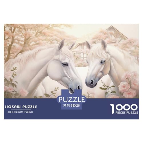 Pferd Puzzle 1000 Teile Schwer Puzzle Spielzeug Lernspiel Impossible Herausforderungsspielzeug Für Erwachsene Kinder 38x26cm/1000pcs Pferd Puzzle 1000 Teile Schwer Puzzle Spielzeug Lernspiel Impossible Herausforderungsspielzeug Für Erwachsene Kinder 38x26cm/1000pcs von JLZBXCUER