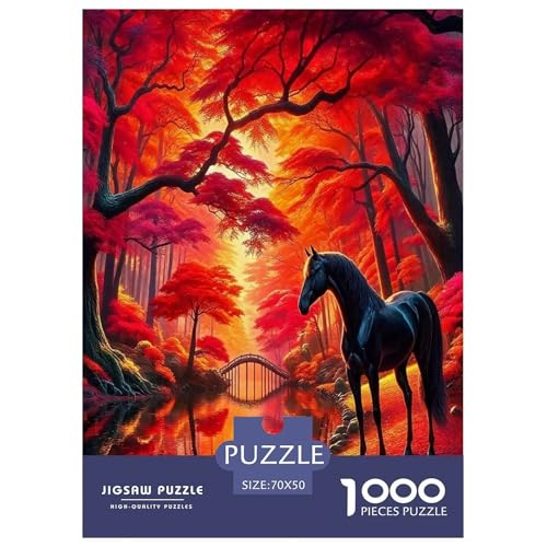 Pferd Puzzle 1000 Teile Schwer Puzzle Spielzeug Lernspiel Impossible Herausforderungsspielzeug Für Erwachsene Kinder 70x50cm/1000pcs Pferd Puzzle 1000 Teile Schwer Puzzle Spielzeug Lernspiel Impossible Herausforderungsspielzeug Für Erwachsene Kinder 70x50cm/1000pcs von JLZBXCUER