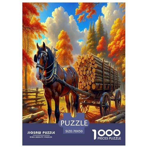 Pferd Puzzle 1000 Teile Schwer Puzzle Spielzeug Lernspiel Impossible Herausforderungsspielzeug Für Erwachsene Und Kinder Ab 14 Jahren 70x50cm/1000pcs Pferd Puzzle 1000 Teile Schwer Puzzle Spielzeug Lernspiel Impossible Herausforderungsspielzeug Für Erwachsene Und Kinder Ab 14 Jahren 70x50cm/1000pcs von JLZBXCUER