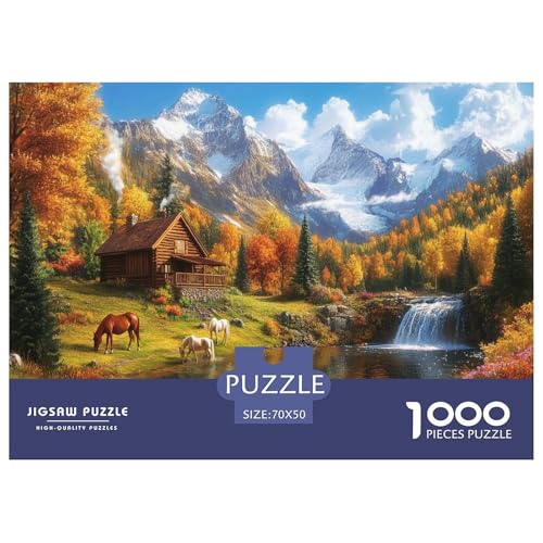 Pferd Puzzle 1000 Teile Schwer Puzzle Spielzeug Pädagogisches Spiel Impossible Herausforderungsspielzeug Für Erwachsene Und Kinder Ab 14 Jahren 70x50cm/1000pcs Pferd Puzzle 1000 Teile Schwer Puzzle Spielzeug Pädagogisches Spiel Impossible Herausforderungsspielzeug Für Erwachsene Und Kinder Ab 14 Jahren 70x50cm/1000pcs von JLZBXCUER