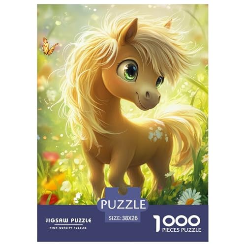 Pferd Puzzle 1000-teilige Schwer Puzzle Spielzeug Lernspiel Impossible Herausforderungsspielzeug Für Erwachsene Und Kinder Ab 12 Jahren 38x26cm/1000pcs Pferd Puzzle 1000-teilige Schwer Puzzle Spielzeug Lernspiel Impossible Herausforderungsspielzeug Für Erwachsene Und Kinder Ab 12 Jahren 38x26cm/1000pcs von JLZBXCUER