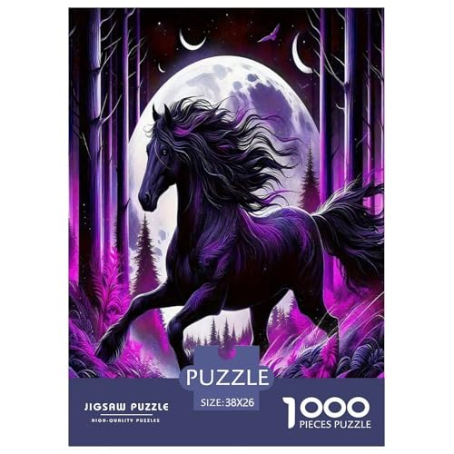 Pferd Puzzle 1000-teilige Schwer Puzzle Spielzeug Pädagogisches Spiel Impossible Herausforderung Spielzeug Für Erwachsene Und Kinder in Bewährter 38x26cm/1000pcs Pferd Puzzle 1000-teilige Schwer Puzzle Spielzeug Pädagogisches Spiel Impossible Herausforderung Spielzeug Für Erwachsene Und Kinder in Bewährter 38x26cm/1000pcs von JLZBXCUER