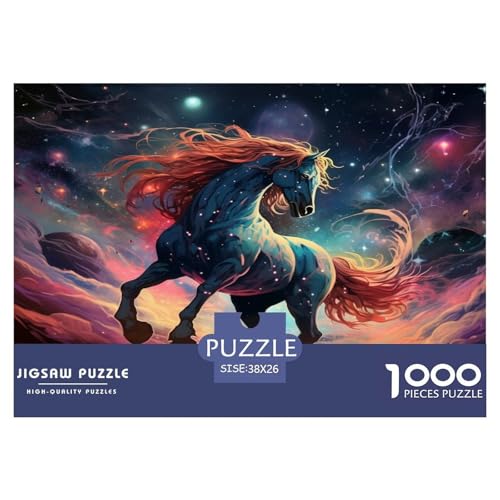 Pferd Puzzles 1000 Teile Schwer Puzzle Spielzeug Lernspiel Impossible Herausforderungsspielzeug Für Erwachsene Und Kinder in Bewährter 38x26cm/1000pcs Pferd Puzzles 1000 Teile Schwer Puzzle Spielzeug Lernspiel Impossible Herausforderungsspielzeug Für Erwachsene Und Kinder in Bewährter 38x26cm/1000pcs von JLZBXCUER