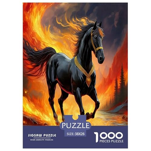 Pferd Puzzles 1000 Teile Schwer Puzzle Spielzeug Pädagogisches Spiel Impossible Herausforderung Spielzeug Für Erwachsene Und Kinder in Bewährter 38x26cm/1000pcs Pferd Puzzles 1000 Teile Schwer Puzzle Spielzeug Pädagogisches Spiel Impossible Herausforderung Spielzeug Für Erwachsene Und Kinder in Bewährter 38x26cm/1000pcs von JLZBXCUER