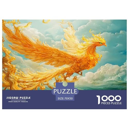 Phoenix Puzzle 1000 Teile Schwer Puzzle Spielzeug Lernspiel Impossible Herausforderungsspielzeug Für Erwachsene Und Kinder Ab 14 Jahren 70x50cm/1000pcs Phoenix Puzzle 1000 Teile Schwer Puzzle Spielzeug Lernspiel Impossible Herausforderungsspielzeug Für Erwachsene Und Kinder Ab 14 Jahren 70x50cm/1000pcs von JLZBXCUER