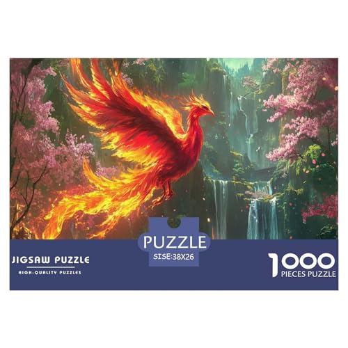 Phoenix Puzzles 1000 Teile Schwer Puzzle Spielzeug Pädagogisches Spiel Impossible Herausforderungsspielzeug Für Erwachsene Kinder 38x26cm/1000pcs Phoenix Puzzles 1000 Teile Schwer Puzzle Spielzeug Pädagogisches Spiel Impossible Herausforderungsspielzeug Für Erwachsene Kinder 38x26cm/1000pcs von JLZBXCUER