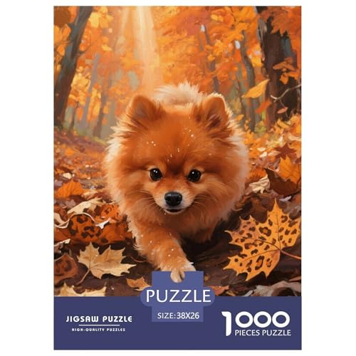 Pommern Puzzles 1000 Teile Schwer Puzzle Spielzeug Lernspiel Impossible Herausforderung Spielzeug Für Erwachsene Kinder 38x26cm/1000pcs Pommern Puzzles 1000 Teile Schwer Puzzle Spielzeug Lernspiel Impossible Herausforderung Spielzeug Für Erwachsene Kinder 38x26cm/1000pcs von JLZBXCUER