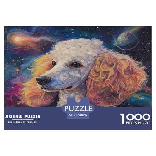 Poodle Puzzle 1000 Teile Schwer Puzzle Spielzeug Lernspiel Impossible Herausforderungsspielzeug Für Erwachsene Und Kinder Ab 14 Jahren 38x26cm/1000pcs Poodle Puzzle 1000 Teile Schwer Puzzle Spielzeug Lernspiel Impossible Herausforderungsspielzeug Für Erwachsene Und Kinder Ab 14 Jahren 38x26cm/1000pcs von JLZBXCUER