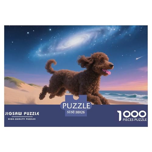 Poodle Puzzles 1000 Teile Schwer Puzzle Spielzeug Lernspiel Impossible Haustier Hund Herausforderung Spielzeug Für Erwachsene Und Kinder in Bewährter 38x26cm/1000pcs Poodle Puzzles 1000 Teile Schwer Puzzle Spielzeug Lernspiel Impossible Haustier Hund Herausforderung Spielzeug Für Erwachsene Und Kinder in Bewährter 38x26cm/1000pcs von JLZBXCUER