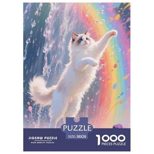 Ragdoll Puzzle 1000 Teile Schwer Puzzle Spielzeug Lernspiel Impossible Herausforderung Spielzeug Für Erwachsene Und Kinder in Bewährter 38x26cm/1000pcs Ragdoll Puzzle 1000 Teile Schwer Puzzle Spielzeug Lernspiel Impossible Herausforderung Spielzeug Für Erwachsene Und Kinder in Bewährter 38x26cm/1000pcs von JLZBXCUER