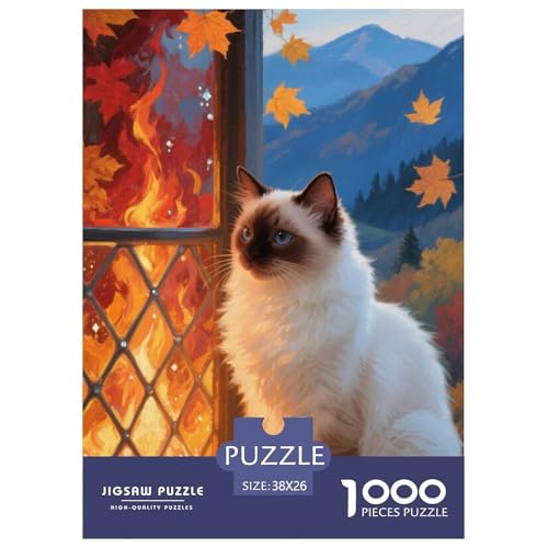 Ragdoll Puzzle 1000-teilige Schwer Puzzle Spielzeug Lernspiel Impossible Herausforderung Spielzeug Für Erwachsene Kinder 38x26cm/1000pcs Ragdoll Puzzle 1000-teilige Schwer Puzzle Spielzeug Lernspiel Impossible Herausforderung Spielzeug Für Erwachsene Kinder 38x26cm/1000pcs von JLZBXCUER