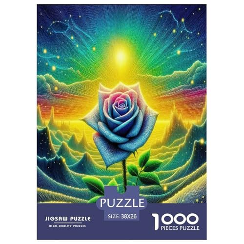 Rose Puzzles 1000 Teile Schwer Puzzle Spielzeug Lernspiel Impossible Herausforderung Spielzeug Für Erwachsene Kinder 38x26cm/1000pcs Rose Puzzles 1000 Teile Schwer Puzzle Spielzeug Lernspiel Impossible Herausforderung Spielzeug Für Erwachsene Kinder 38x26cm/1000pcs von JLZBXCUER