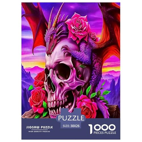 Rose Puzzles 1000 Teile Schwer Puzzle Spielzeug Lernspiel Impossible Herausforderungsspielzeug Für Erwachsene Und Kinder Ab 14 Jahren 38x26cm/1000pcs Rose Puzzles 1000 Teile Schwer Puzzle Spielzeug Lernspiel Impossible Herausforderungsspielzeug Für Erwachsene Und Kinder Ab 14 Jahren 38x26cm/1000pcs von JLZBXCUER