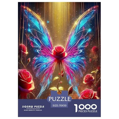 Rose Puzzles 1000-teilige Schwer Puzzle Spielzeug Lernspiel Impossible Herausforderungsspielzeug Für Erwachsene Kinder 70x50cm/1000pcs Rose Puzzles 1000-teilige Schwer Puzzle Spielzeug Lernspiel Impossible Herausforderungsspielzeug Für Erwachsene Kinder 70x50cm/1000pcs von JLZBXCUER