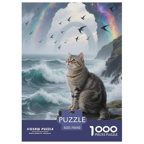 Russisch Blau Puzzles 1000 Teile Schwer Puzzle Spielzeug Lernspiel Impossible Herausforderung Spielzeug Für Erwachsene Und Kinder Ab 14 Jahren 70x50cm/1000pcs Russisch Blau Puzzles 1000 Teile Schwer Puzzle Spielzeug Lernspiel Impossible Herausforderung Spielzeug Für Erwachsene Und Kinder Ab 14 Jahren 70x50cm/1000pcs von JLZBXCUER