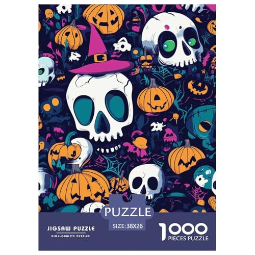 Schädel Puzzles 1000 Teile Schwer Puzzle Spielzeug Lernspiel Impossible Herausforderungsspielzeug Für Erwachsene Und Kinder Ab 12 Jahren 38x26cm/1000pcs Schädel Puzzles 1000 Teile Schwer Puzzle Spielzeug Lernspiel Impossible Herausforderungsspielzeug Für Erwachsene Und Kinder Ab 12 Jahren 38x26cm/1000pcs von JLZBXCUER